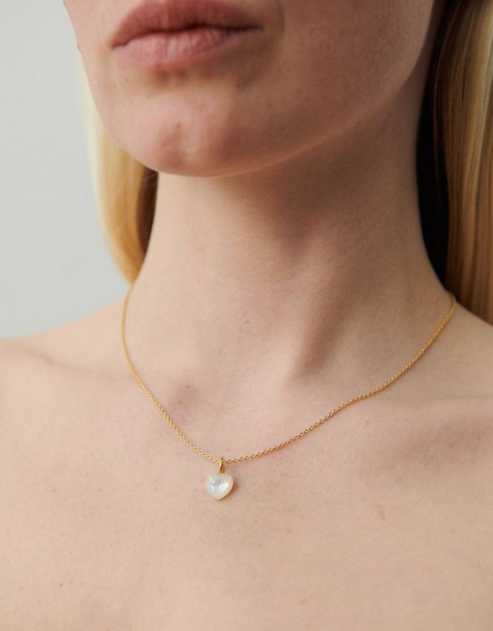 Pernille Corydon Ocean Heart Necklace GP