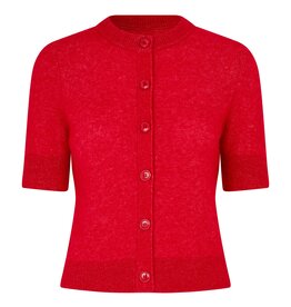 Samsoe Samsoe SANOURA SS CARDIGAN HAUTE RED