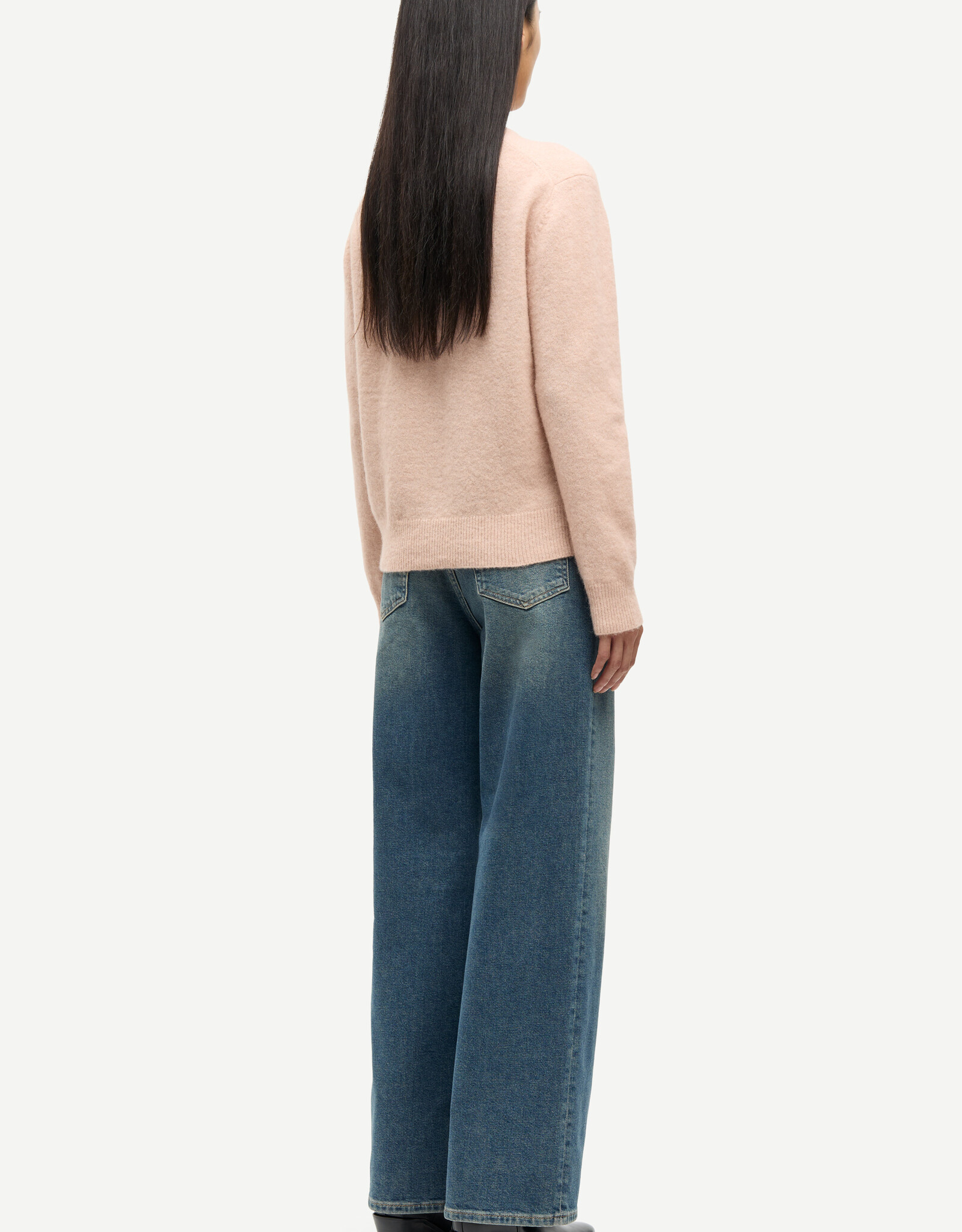 Samsoe Samsoe NOR SHORT CARDIGAN 7355 CAMEO ROSE
