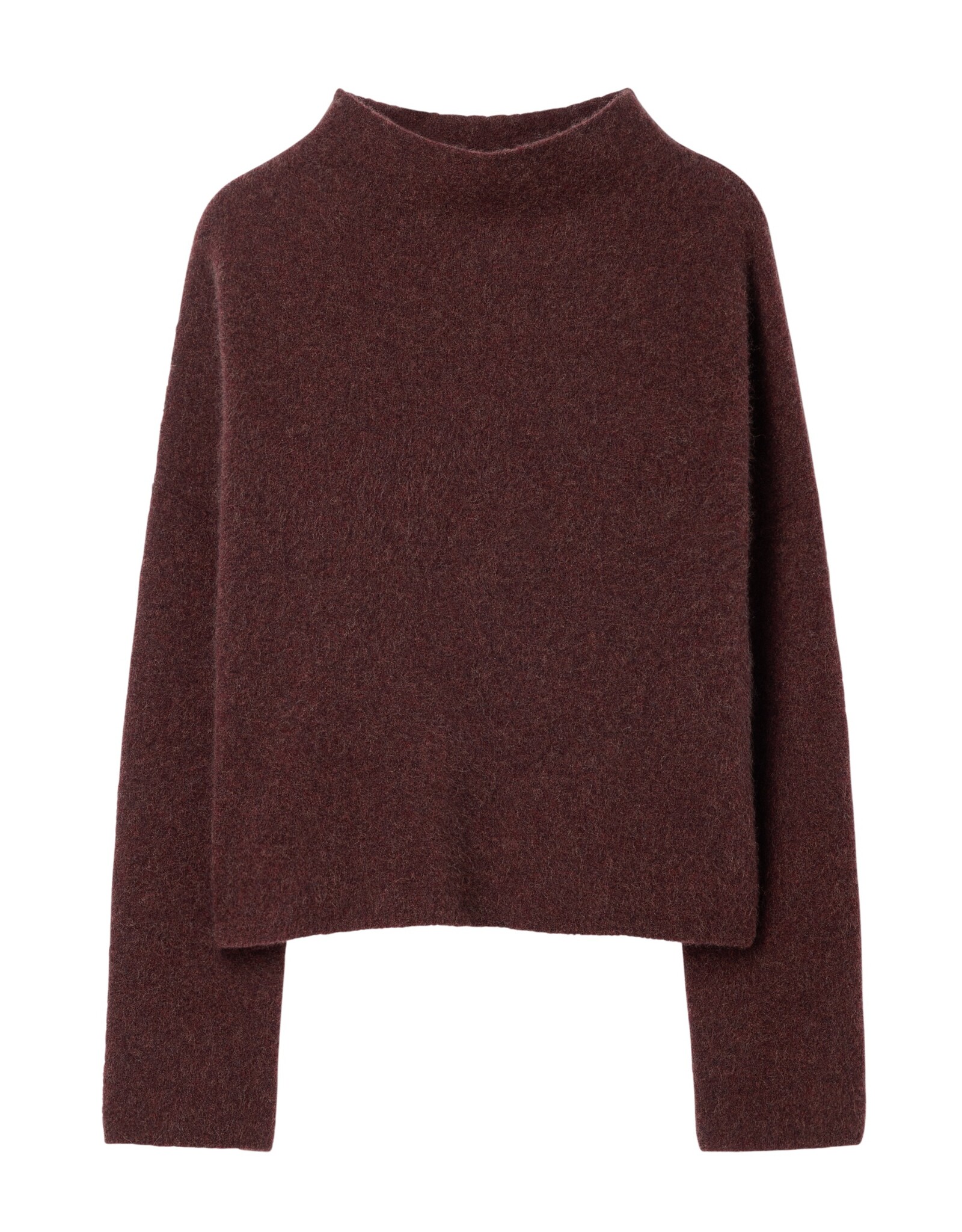 Filippa K Mika Yak Funnelneck Sweater Burgundy