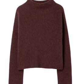 Filippa K Mika Yak Funnelneck Sweater Burgundy