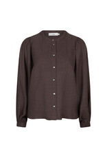 Ruby Tuesday Ide long pleated blouse OXBLOOD RED