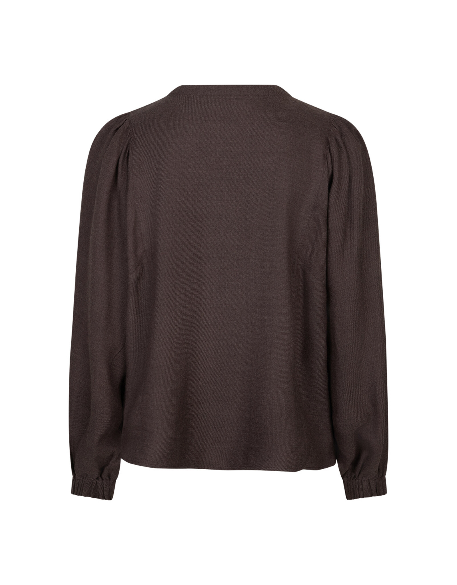 Ruby Tuesday Ide long pleated blouse OXBLOOD RED