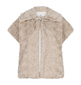 Ruby Tuesday Iann fake fur gilet Sand