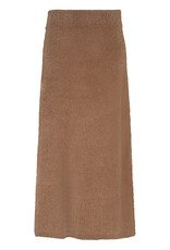 Ruby Tuesday Vilette fluffy knitted maxi skirt Mocca