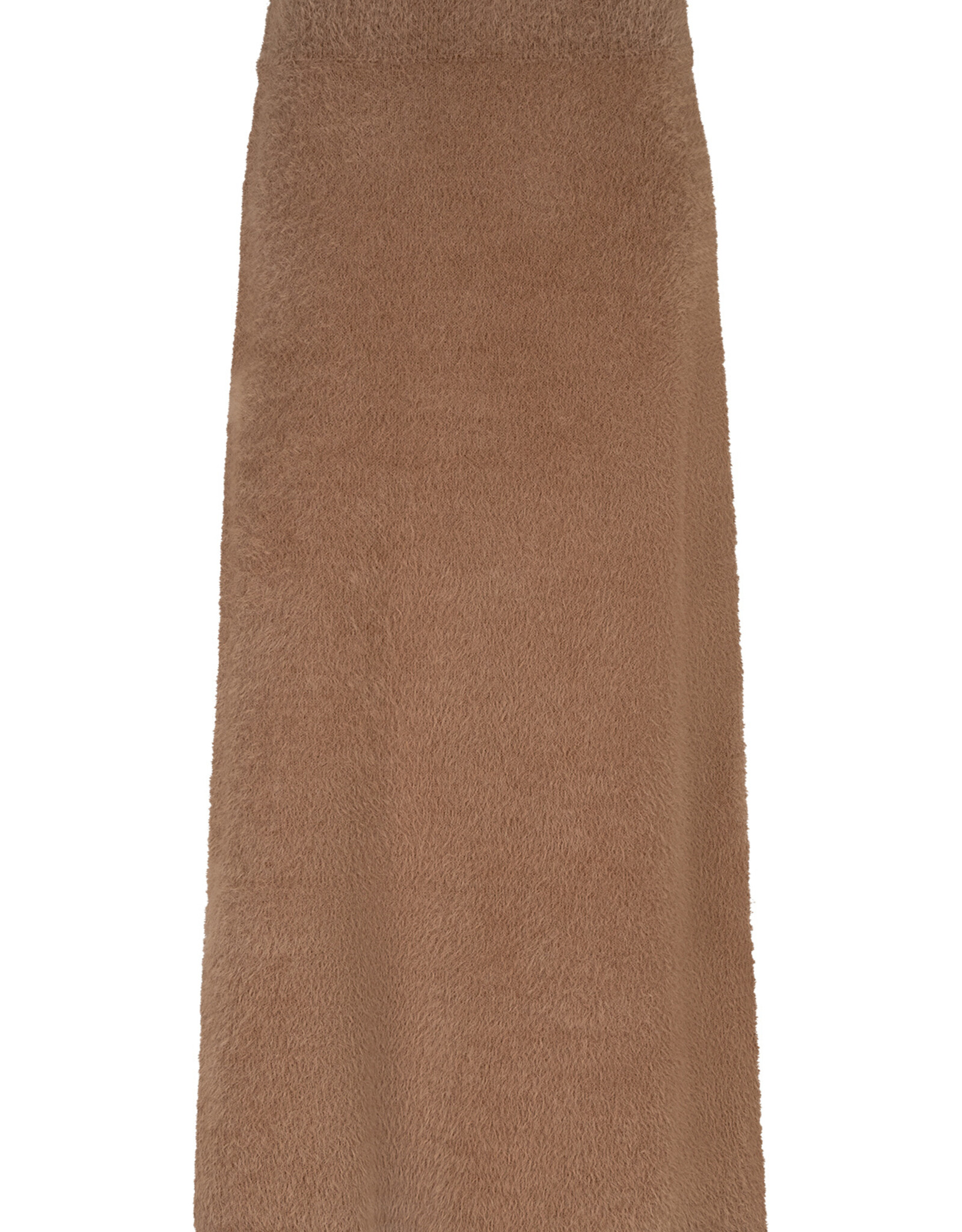 Ruby Tuesday Vilette fluffy knitted maxi skirt Mocca