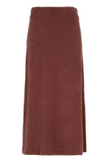 Ruby Tuesday Vilette fluffy knitted maxi skirt AUBURN