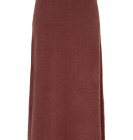 Ruby Tuesday Vilette fluffy knitted maxi skirt AUBURN