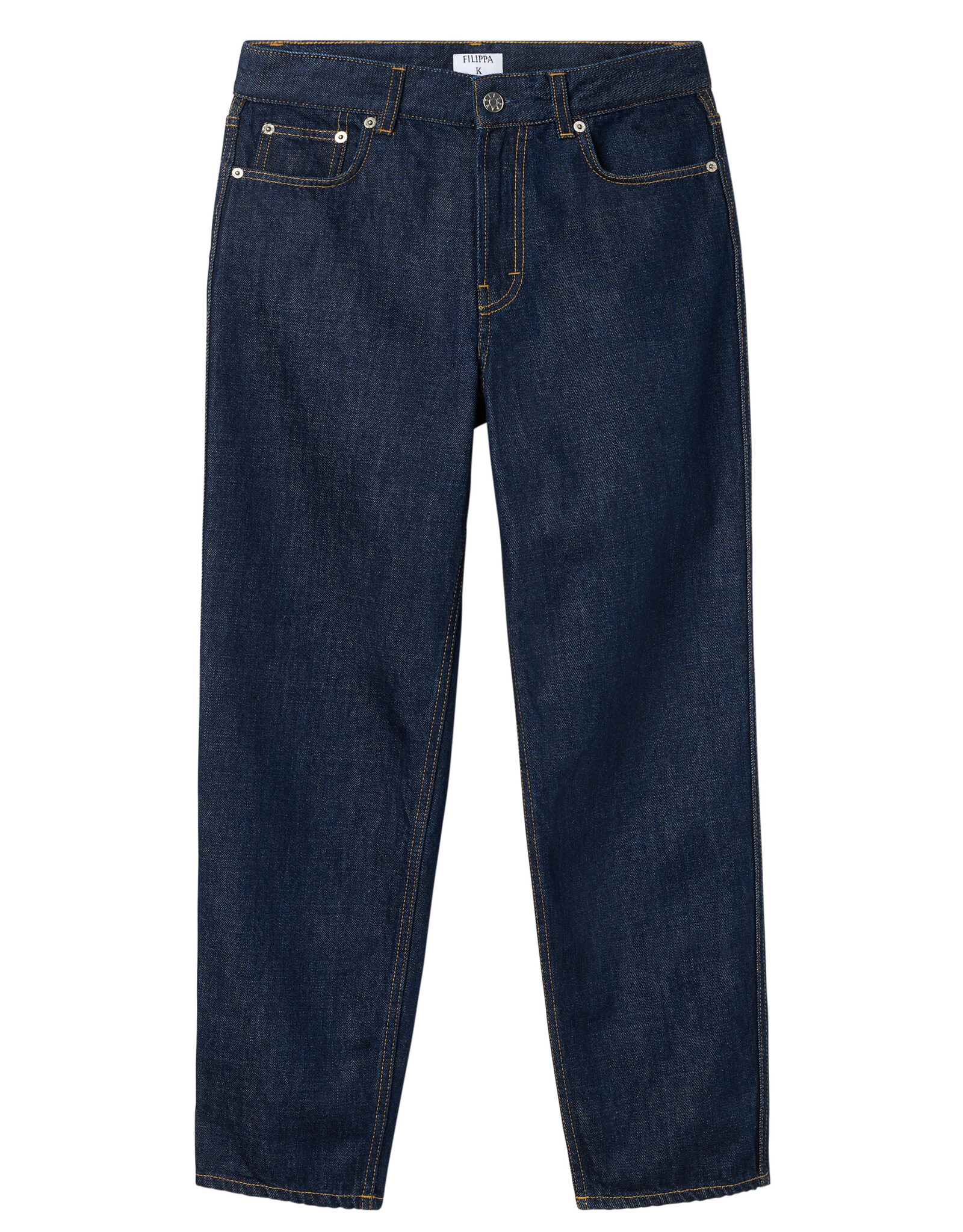 Filippa K Cropped Tapered Jeans Rinsed Blue Wash