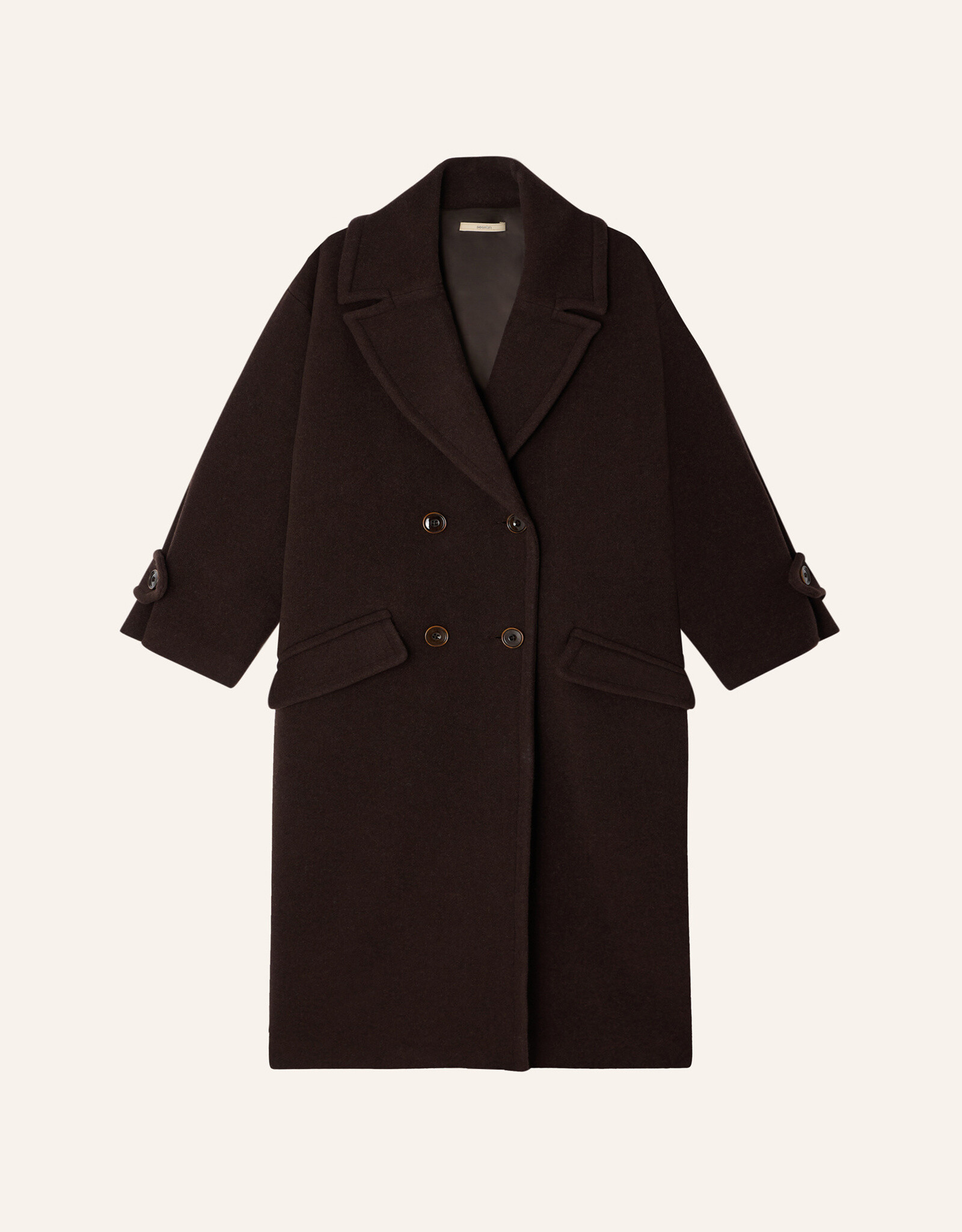 Sessun MIA Long coat Coffea