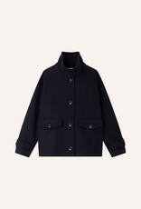 Sessun LEE WOOLY Jacket-style coat Navy