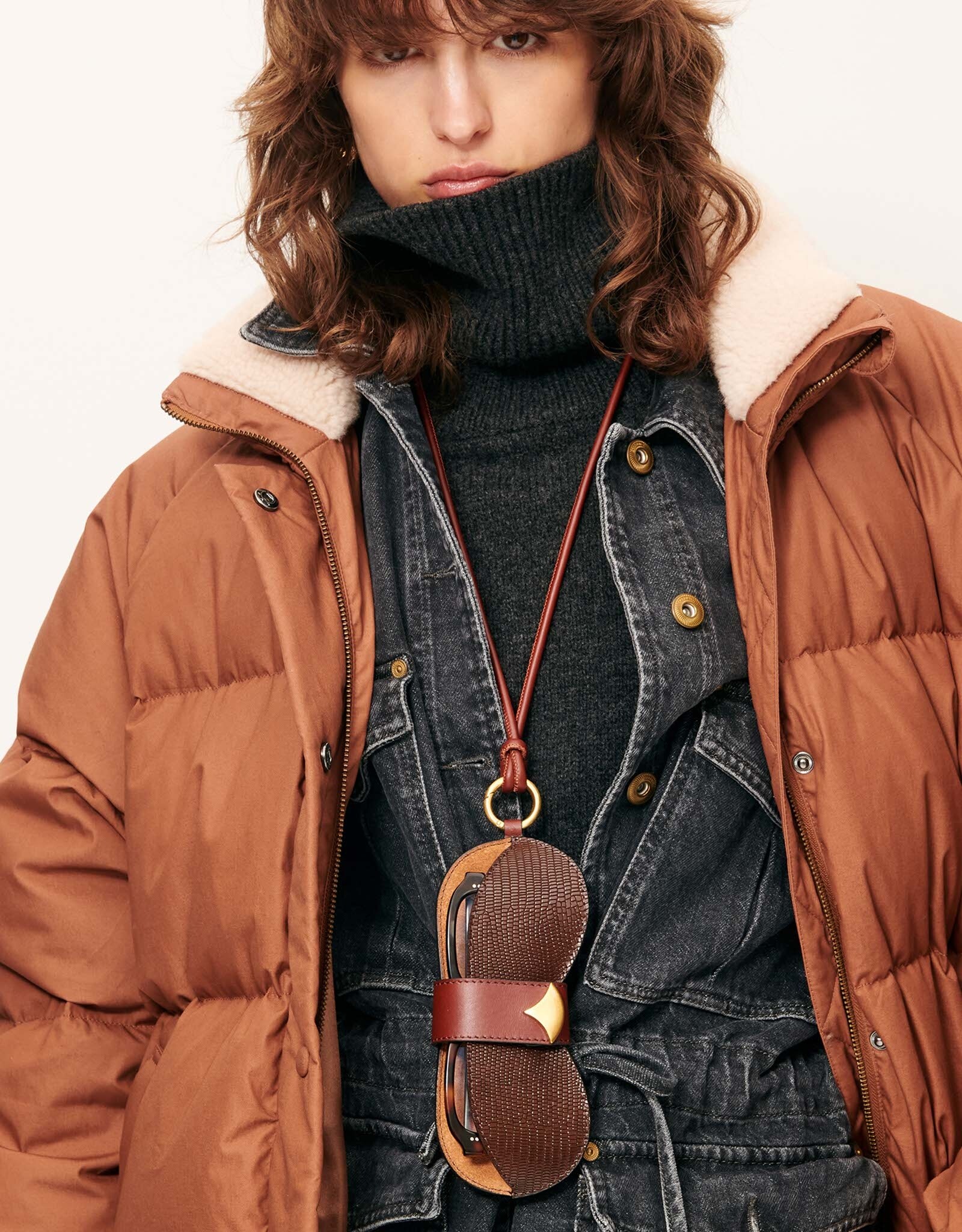 Sessun LIVINGSTONE Oversized puff jacket Alezan