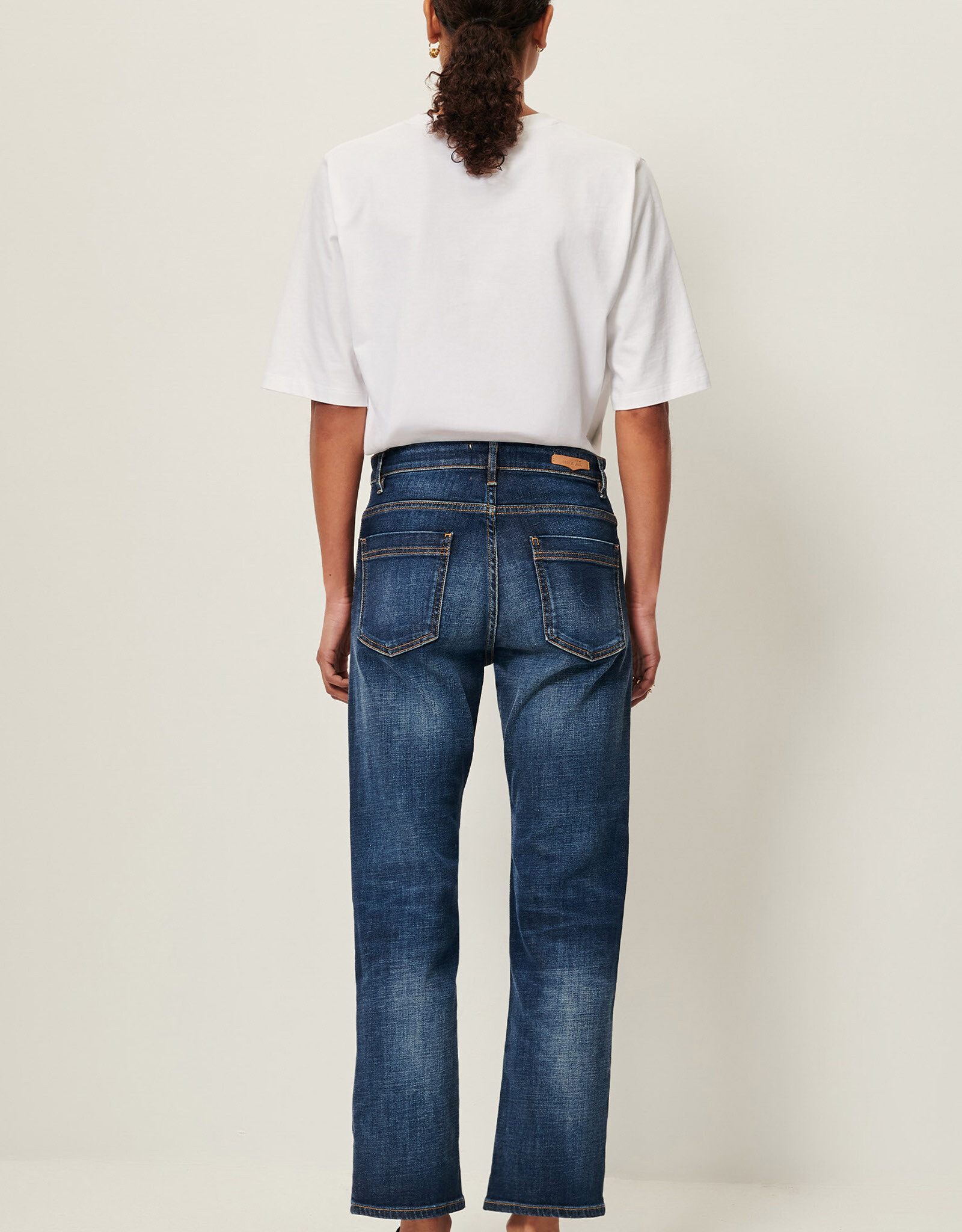 Sessun MARINO Straight jean Melody Blue