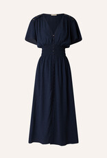 Sessun GALAYA Long dress with buttons Night Shadow