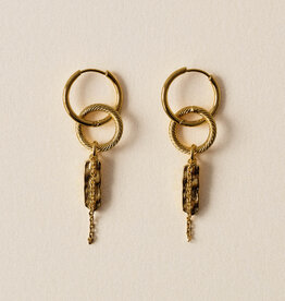 Sessun TOTI BO Earrings Golden AW25