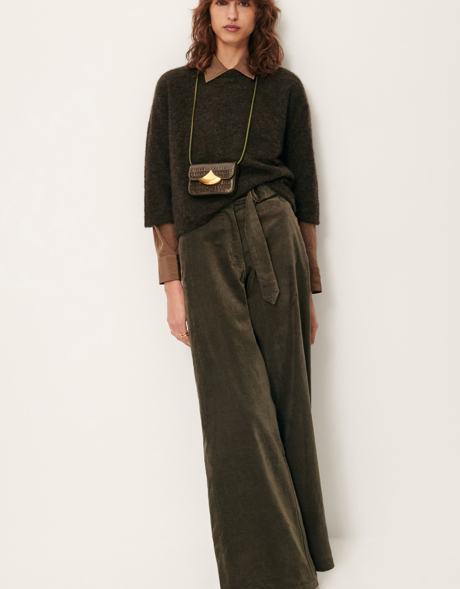 Sessun LONDON Short-sleeve jumper Lichen Mix