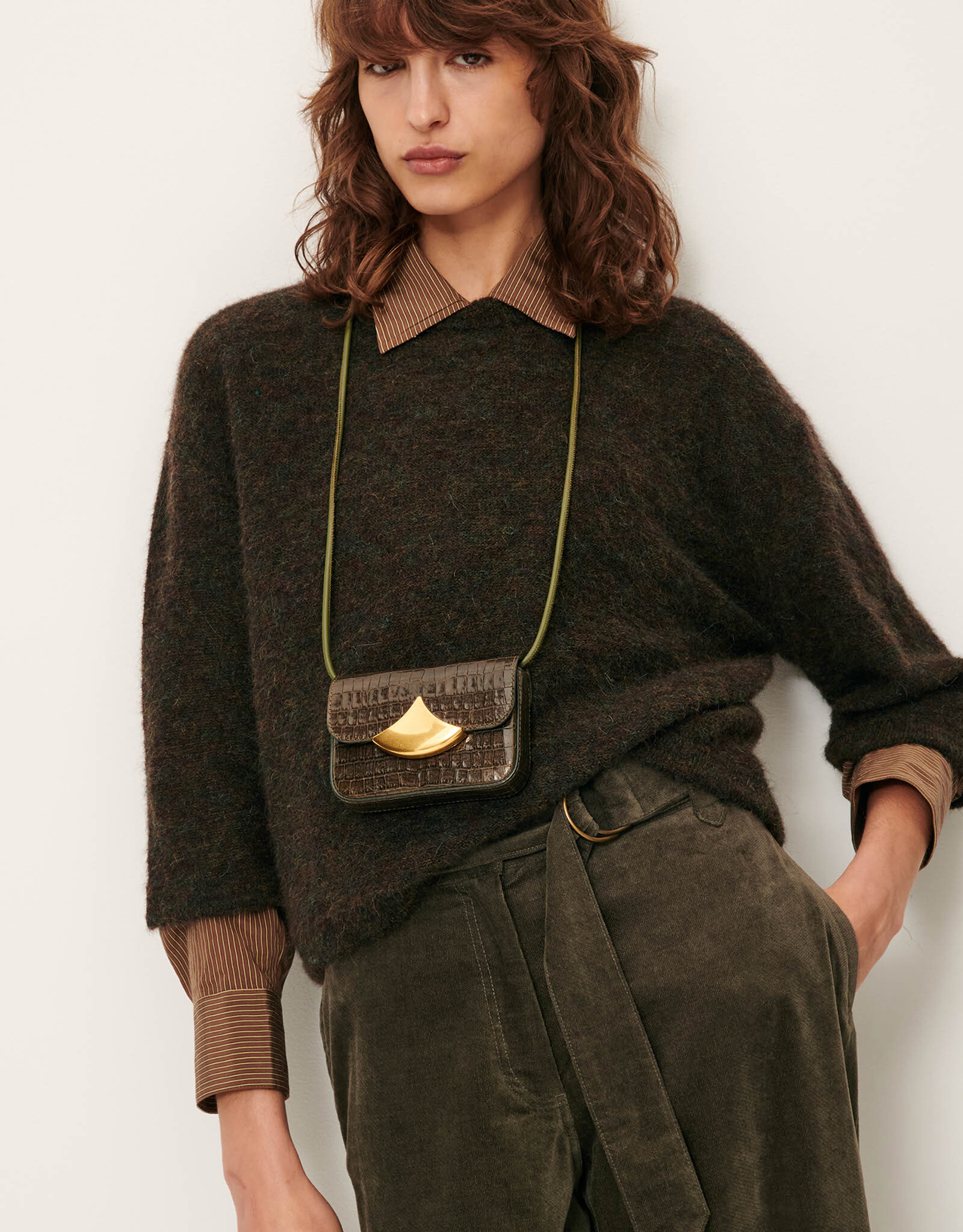 Sessun LONDON Short-sleeve jumper Lichen Mix