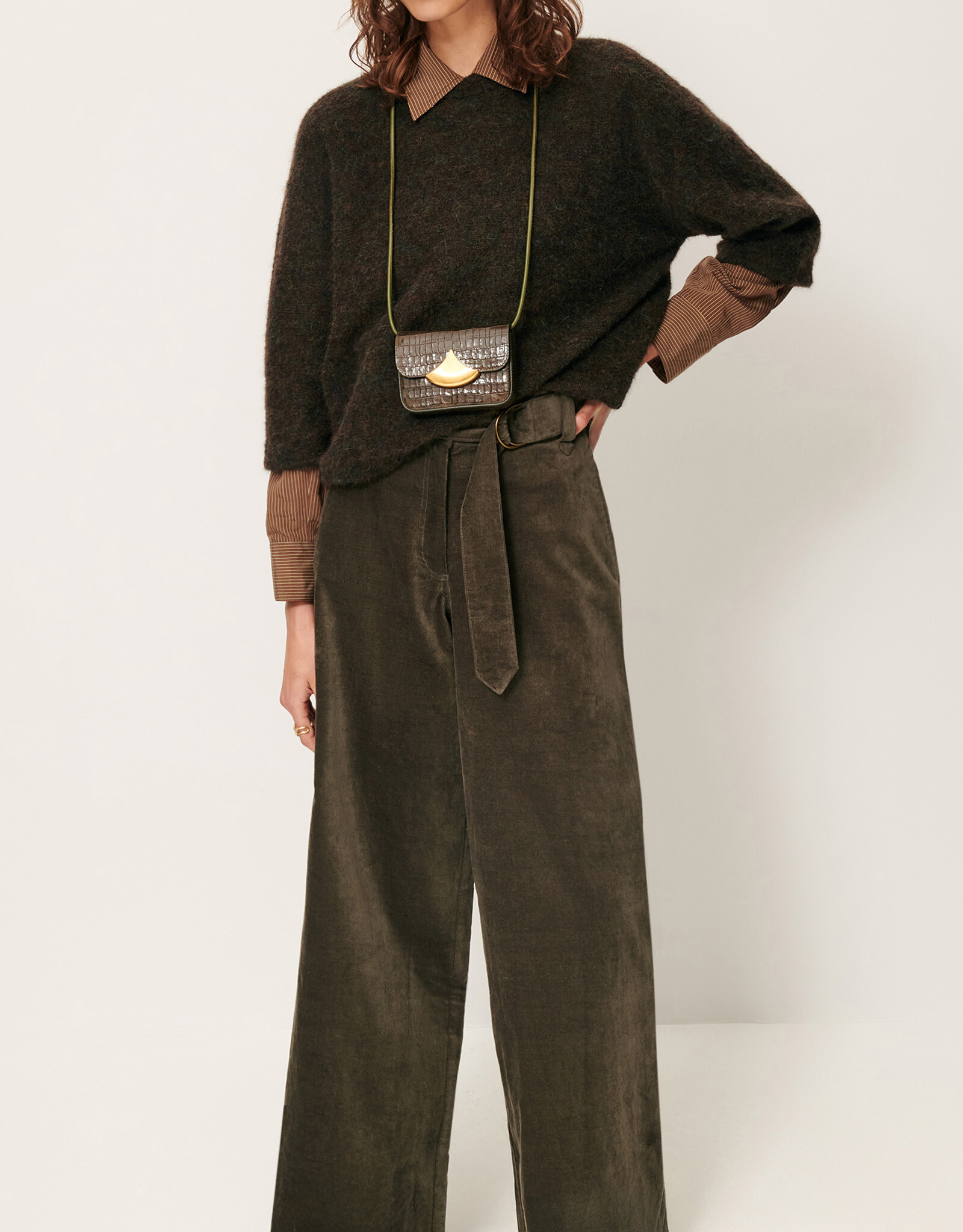 Sessun LONDON Short-sleeve jumper Lichen Mix