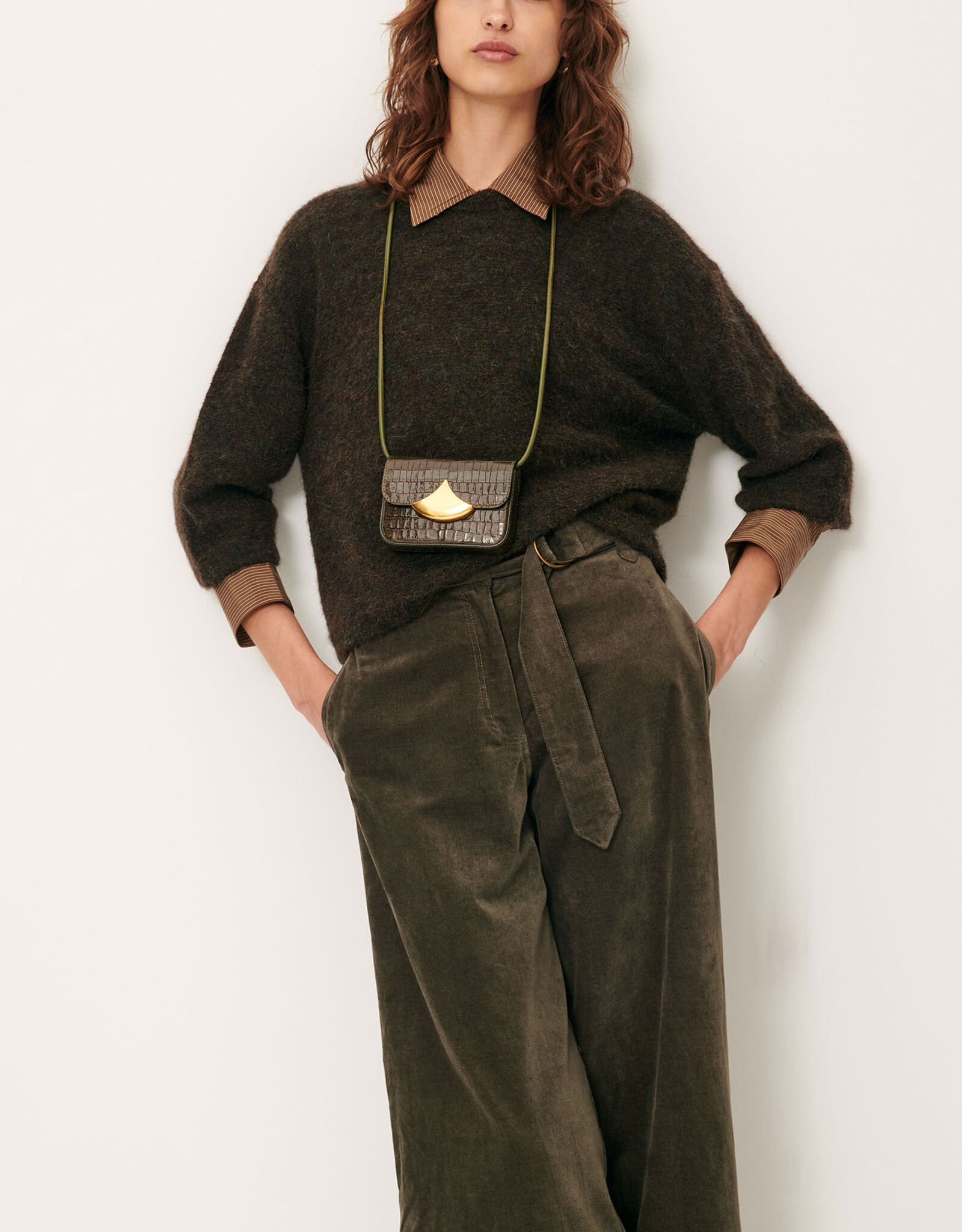 Sessun LONDON Short-sleeve jumper Lichen Mix