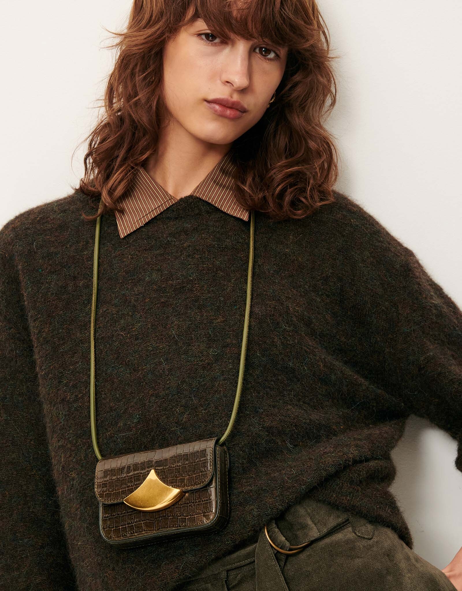 Sessun LONDON Short-sleeve jumper Lichen Mix