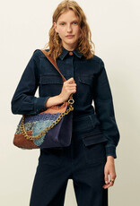 Sessun GUGGEN Patched pockets shirt GUGGEN-Denim Blue