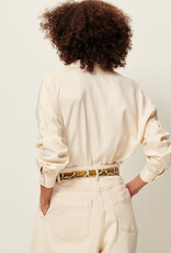 Sessun LADY D Wide shirt Fleur de Sel AW25