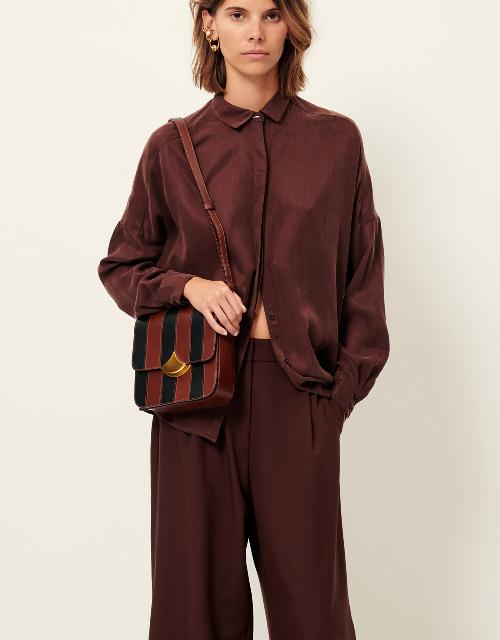 Sessun LADY D Shirt Moka