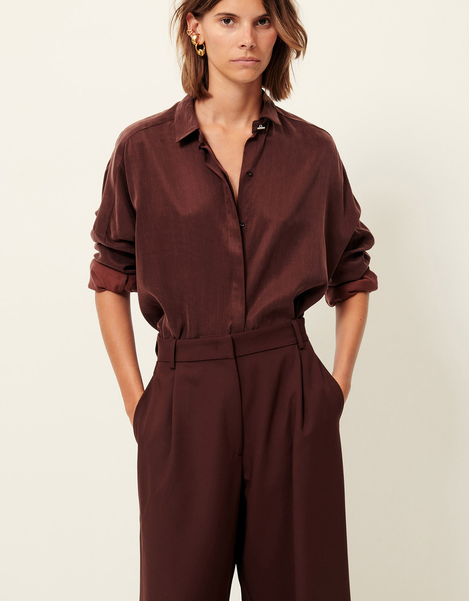 Sessun LADY D Shirt Moka