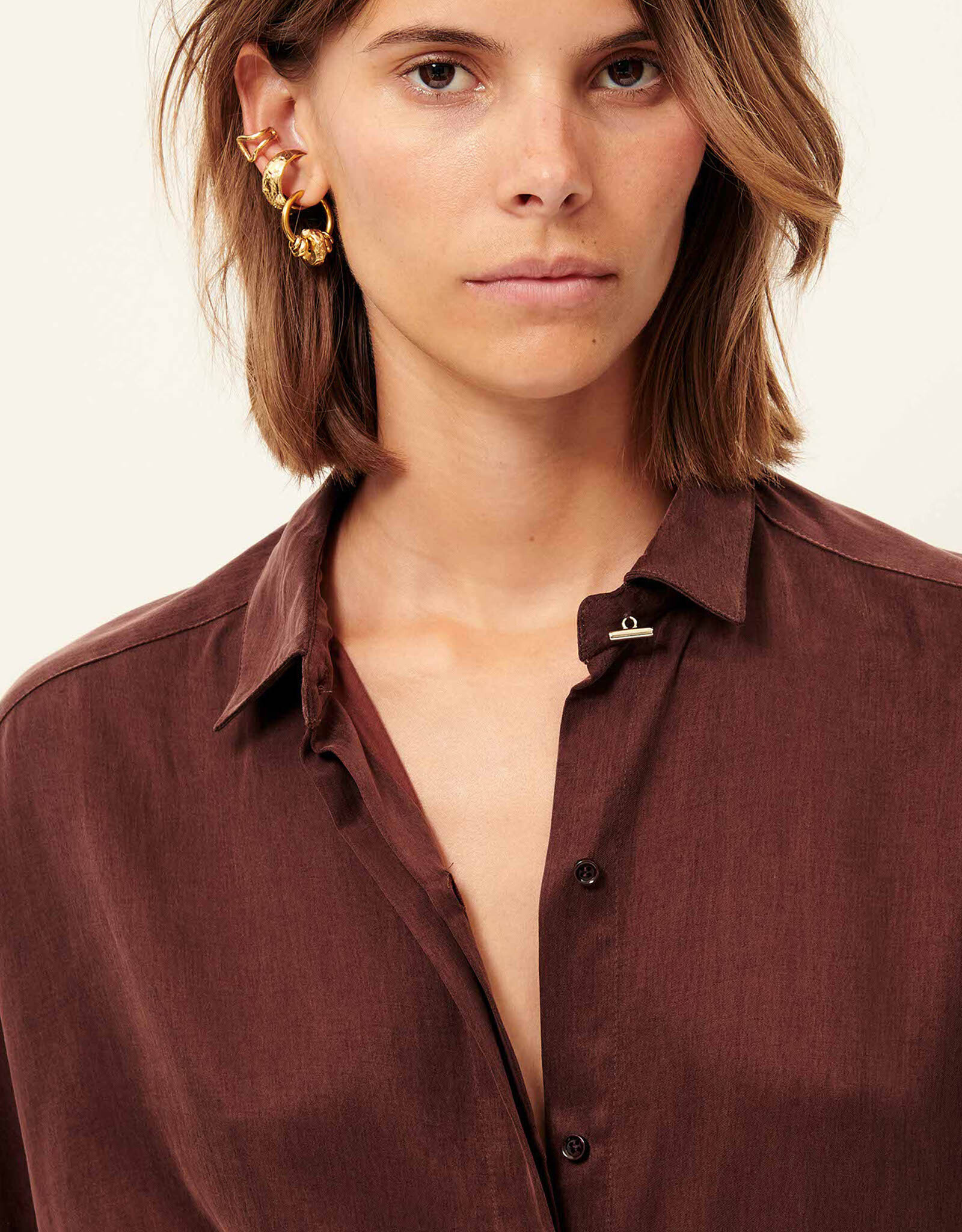 Sessun LADY D Shirt Moka