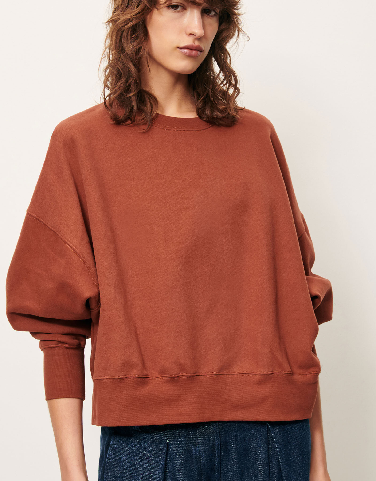 Sessun ISI Oversized cropped sweater Vienna