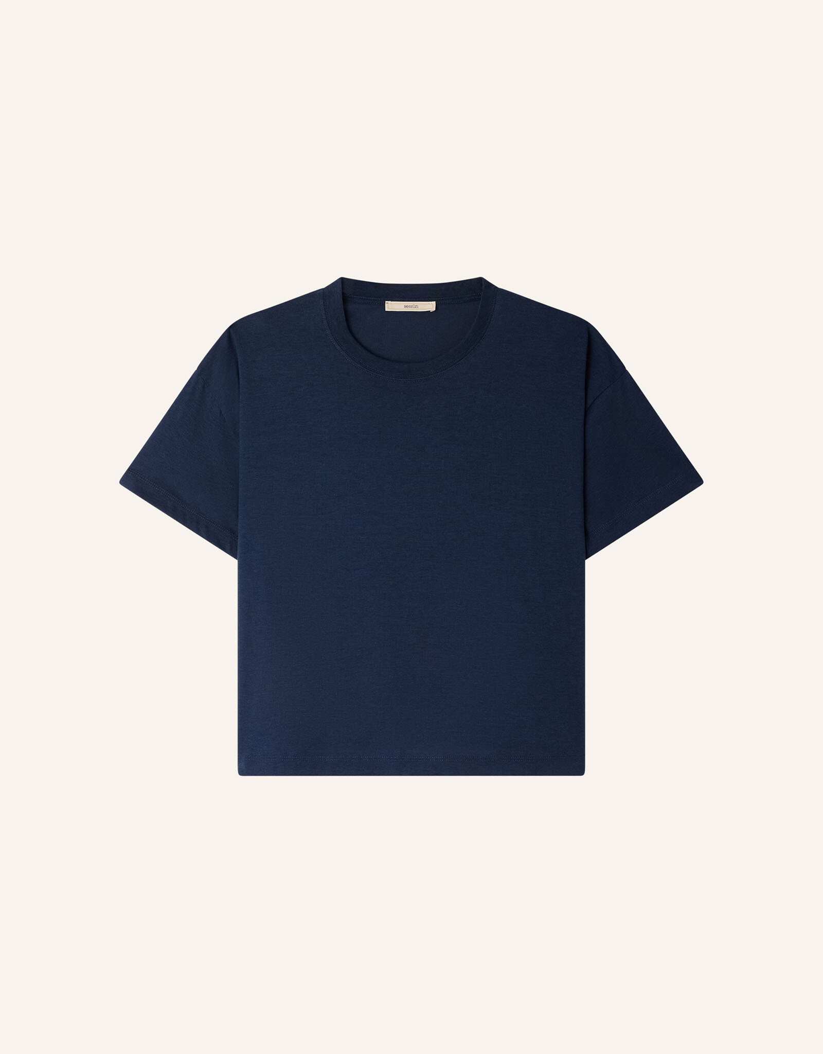 Sessun TOO Short sleeve wide T-shirt Night Shadow