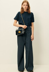 Sessun TOO Short sleeve wide T-shirt Night Shadow