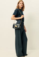 Sessun TOO Short sleeve wide T-shirt Night Shadow