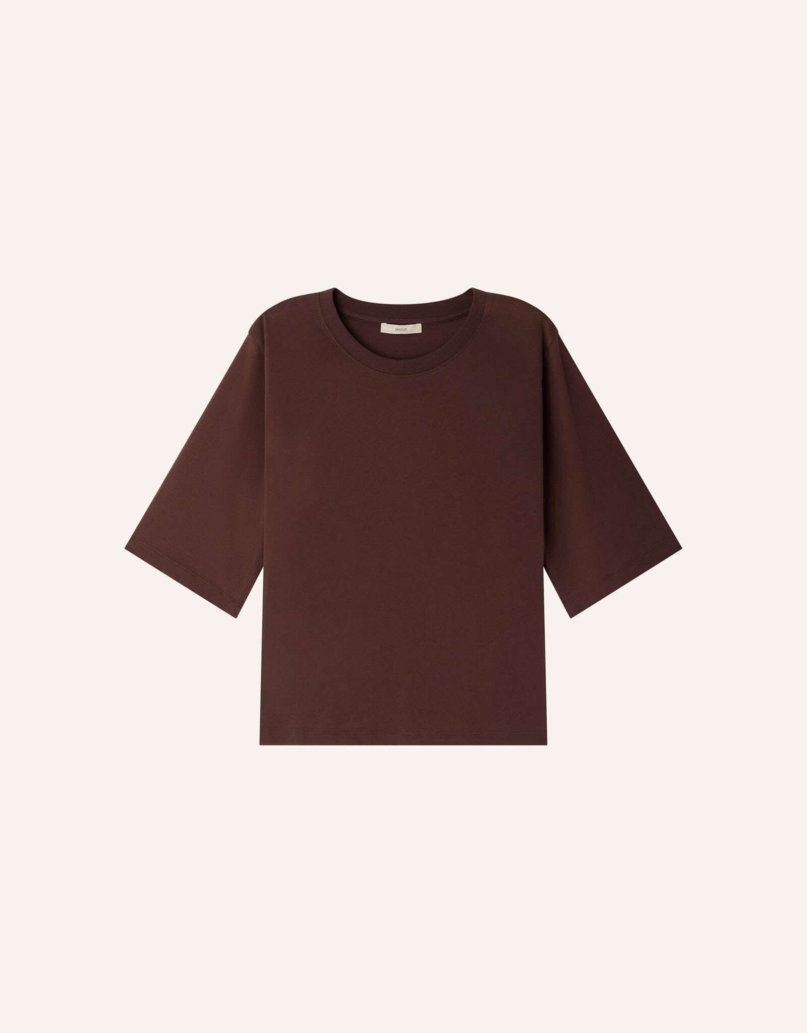 Sessun SERGE Oversize T-shirt Moka