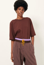 Sessun SERGE Oversize T-shirt Moka