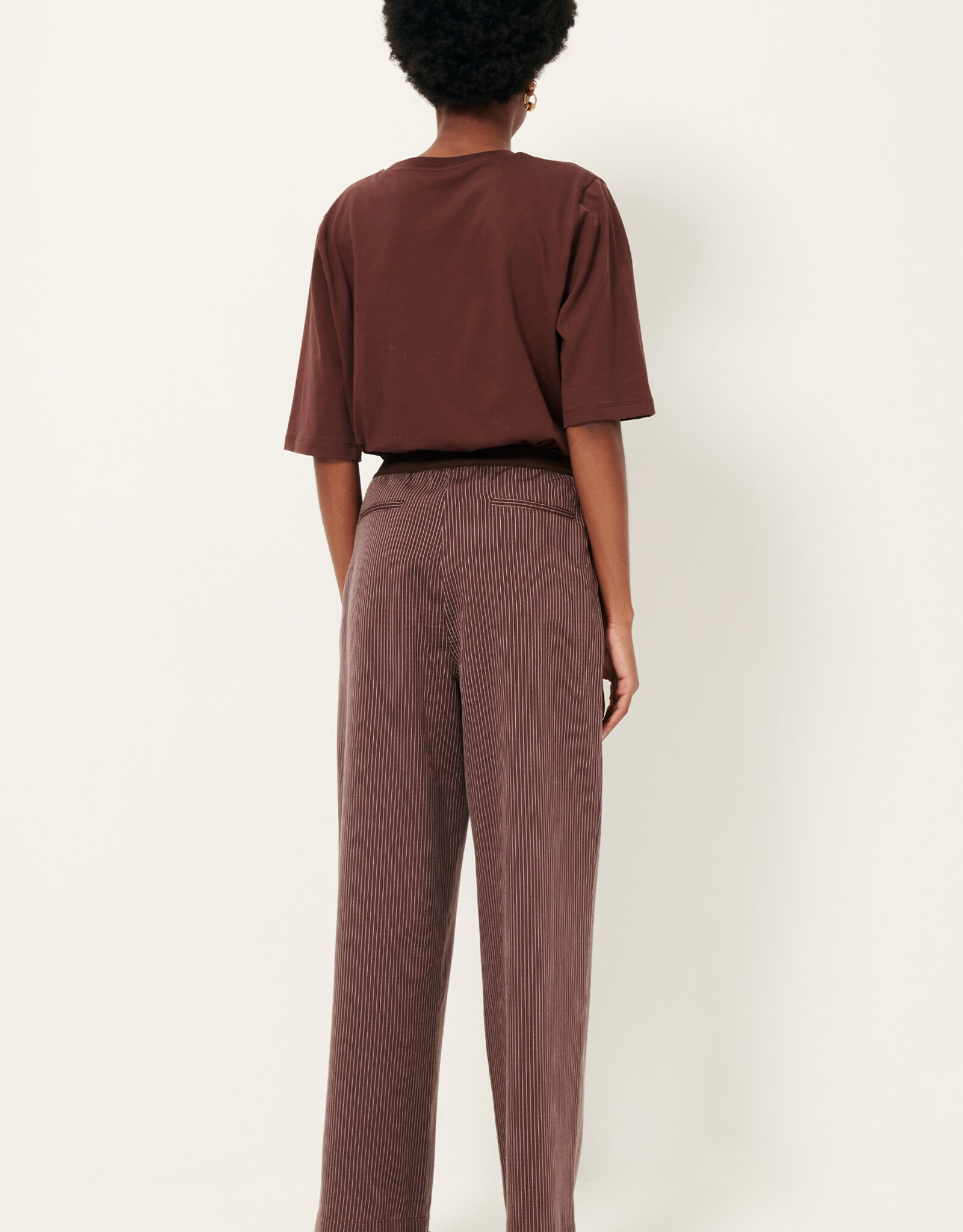 Sessun SERGE Oversize T-shirt Moka