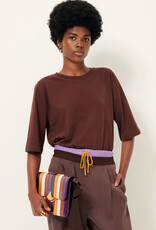 Sessun SERGE Oversize T-shirt Moka