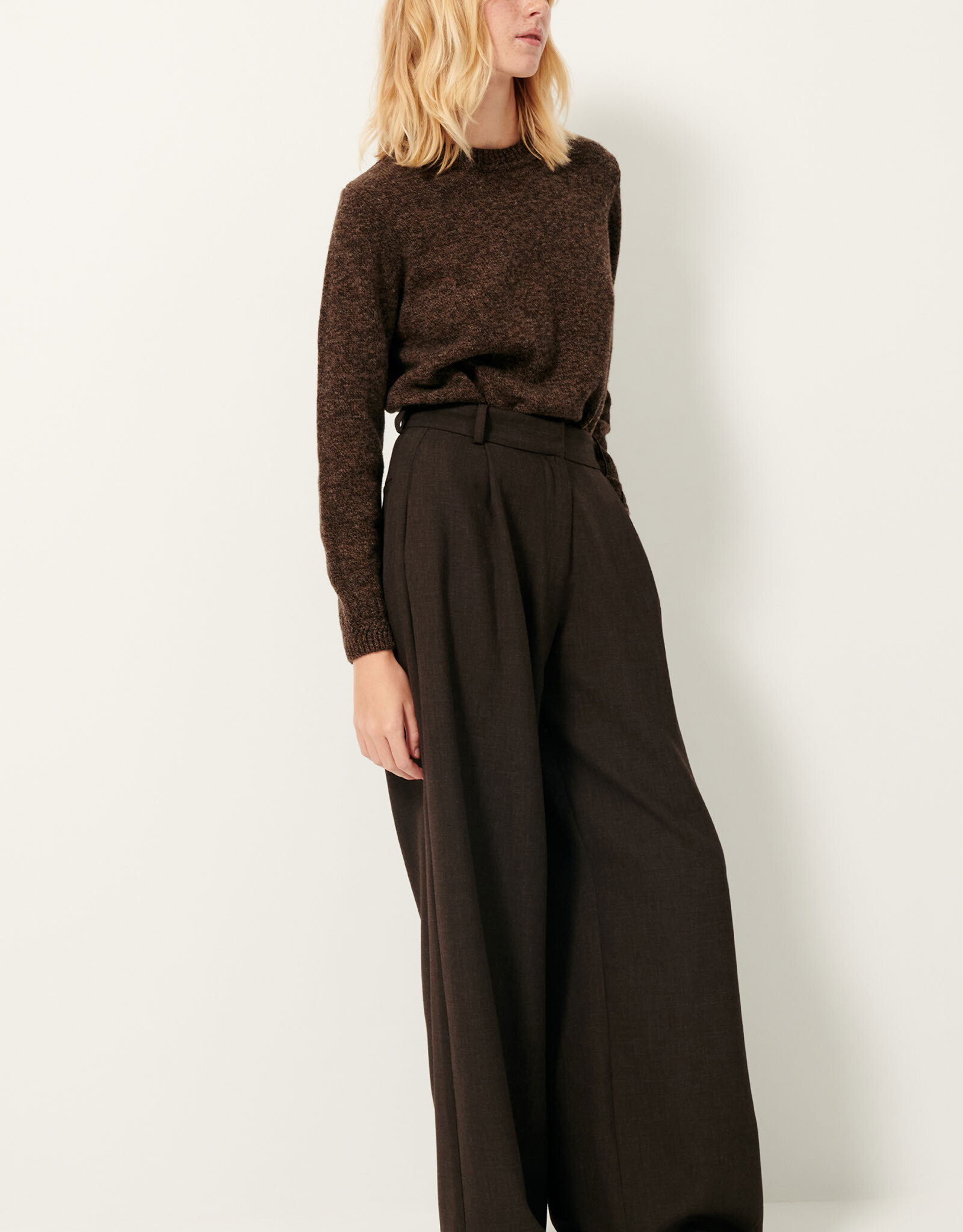 Sessun PROVENCO Large pants Dark Stone