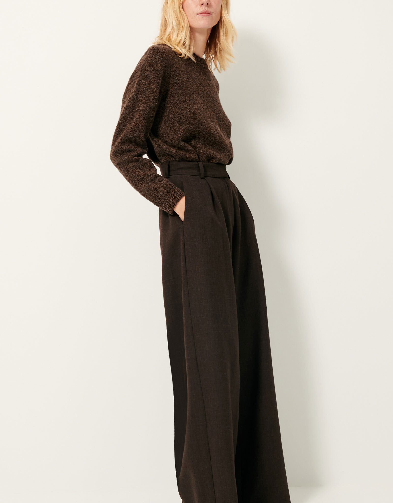 Sessun PROVENCO Large pants Dark Stone