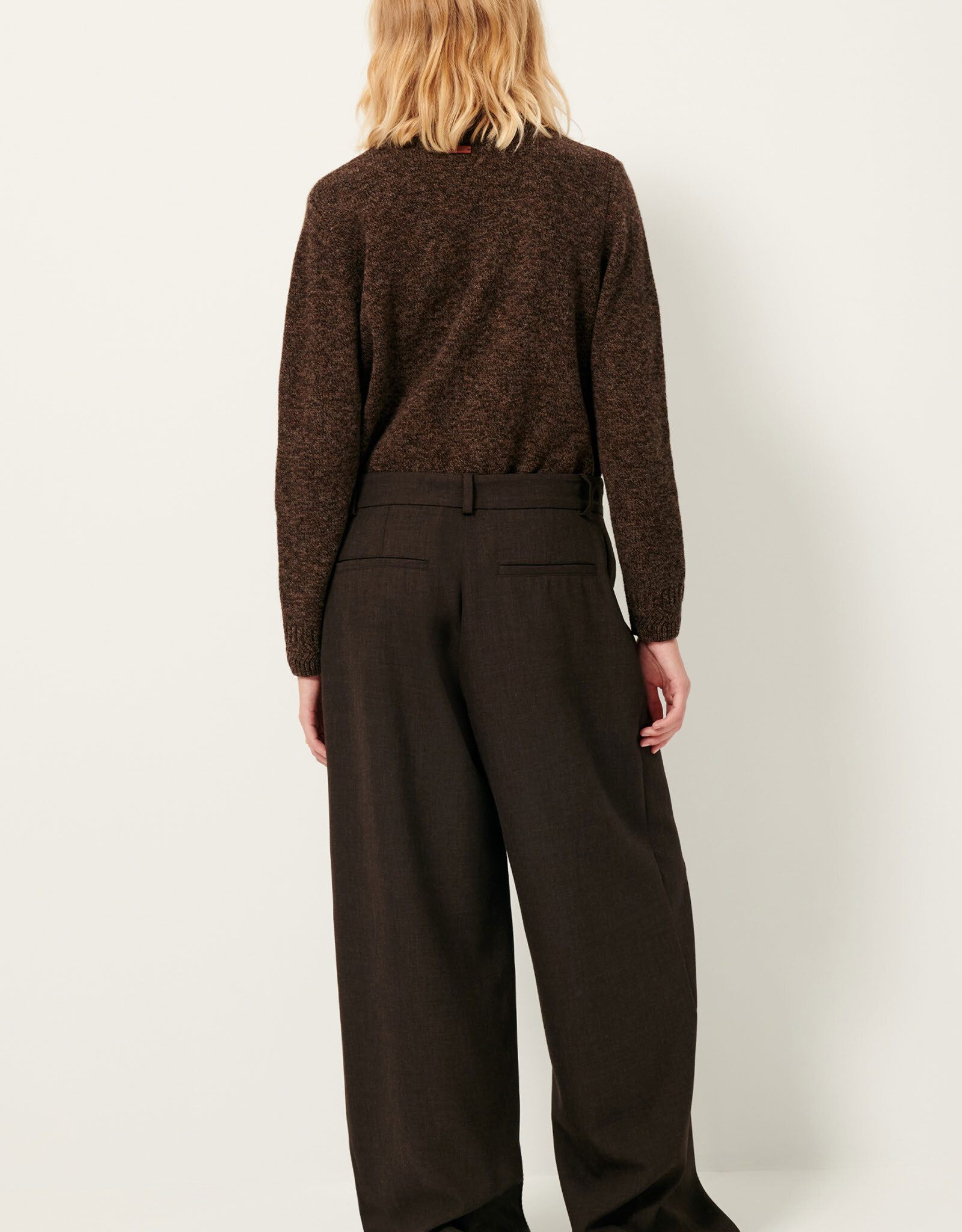 Sessun PROVENCO Large pants Dark Stone