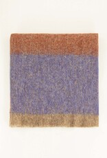 Sessun DELIO Fancy stripes scarf Nomad Mauve