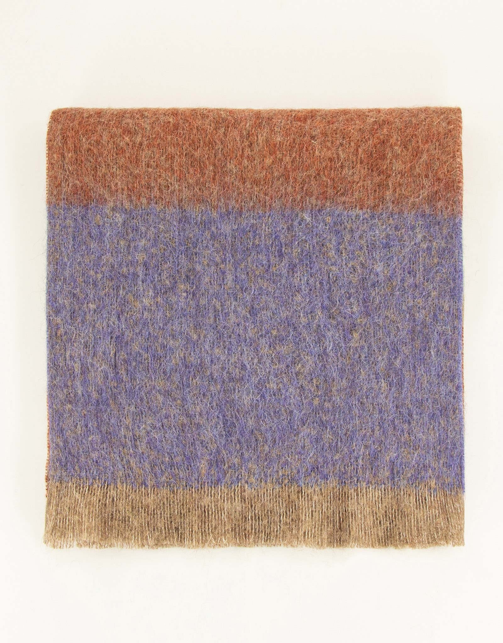 Sessun DELIO Fancy stripes scarf Nomad Mauve