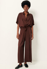 Sessun ALFASSA NIGHT Tied blouse Moka