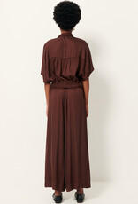 Sessun ALFASSA NIGHT Tied blouse Moka