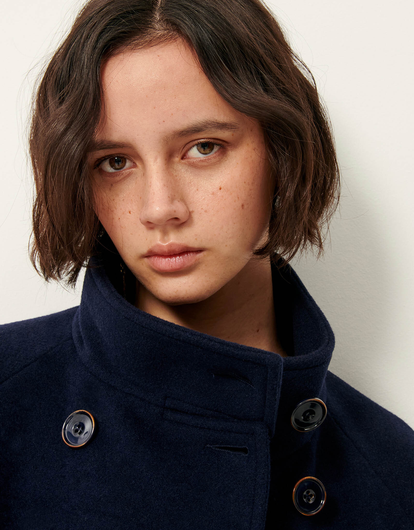 Sessun BLEECKETT Mid length coat Indigo