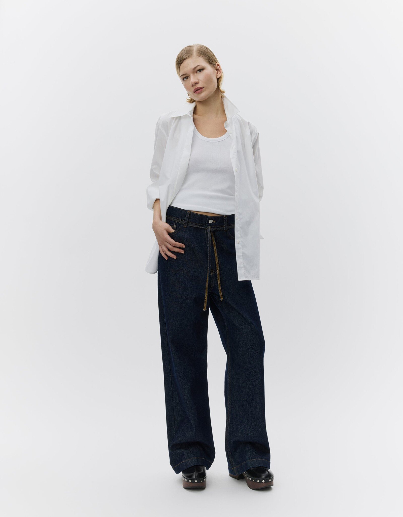 DAY Birger et Mikkelsen Elijah - Unwashed Blue Dark Blue