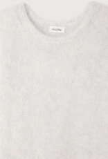 American Vintage NIB14AH25 ROBE COURTE AMPLE ML COL ROND POLAR MELANGE