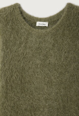 American Vintage NIB14AH25 ROBE COURTE AMPLE ML COL ROND KHAKI