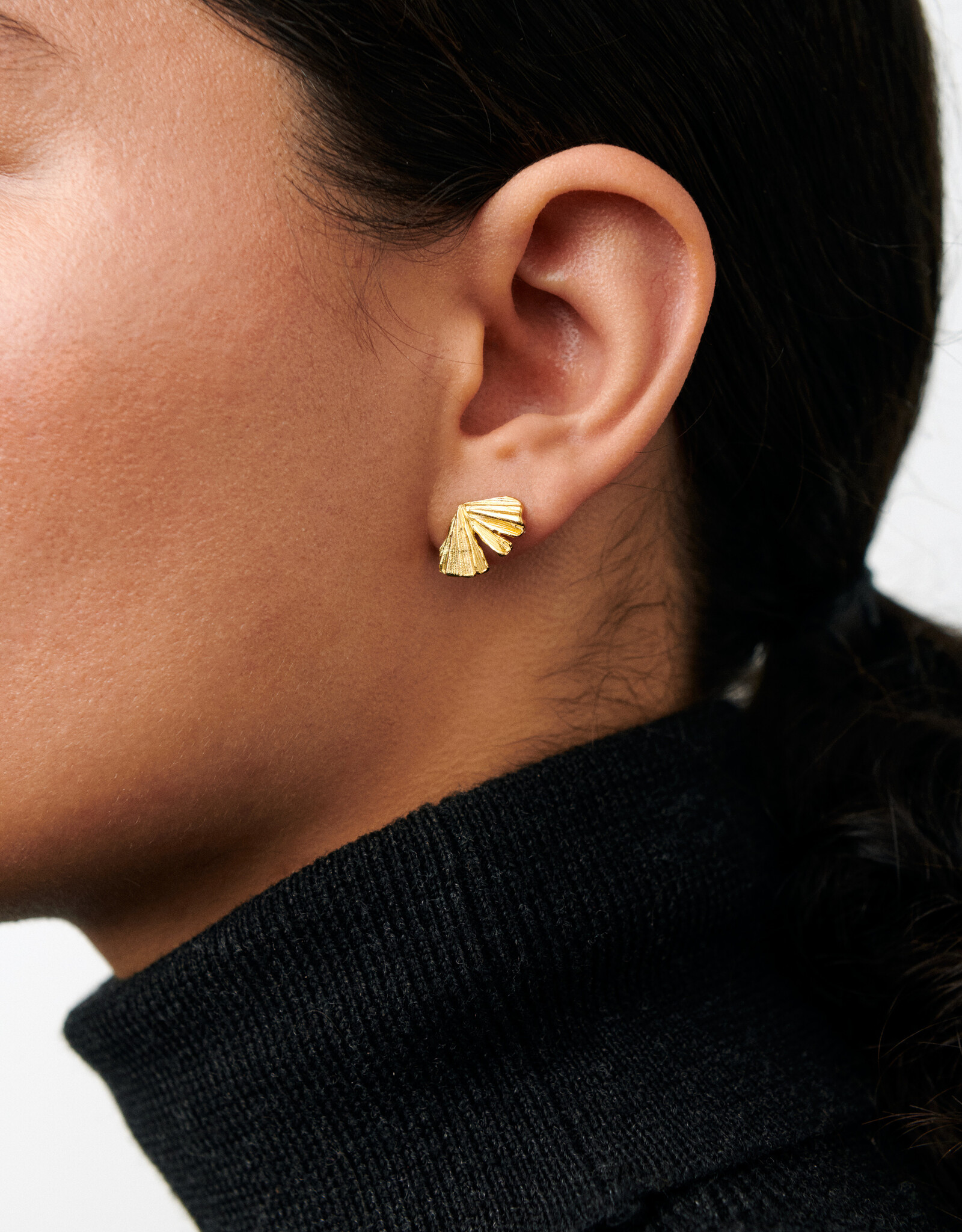 Pernille Corydon Autumn Leaf Earsticks