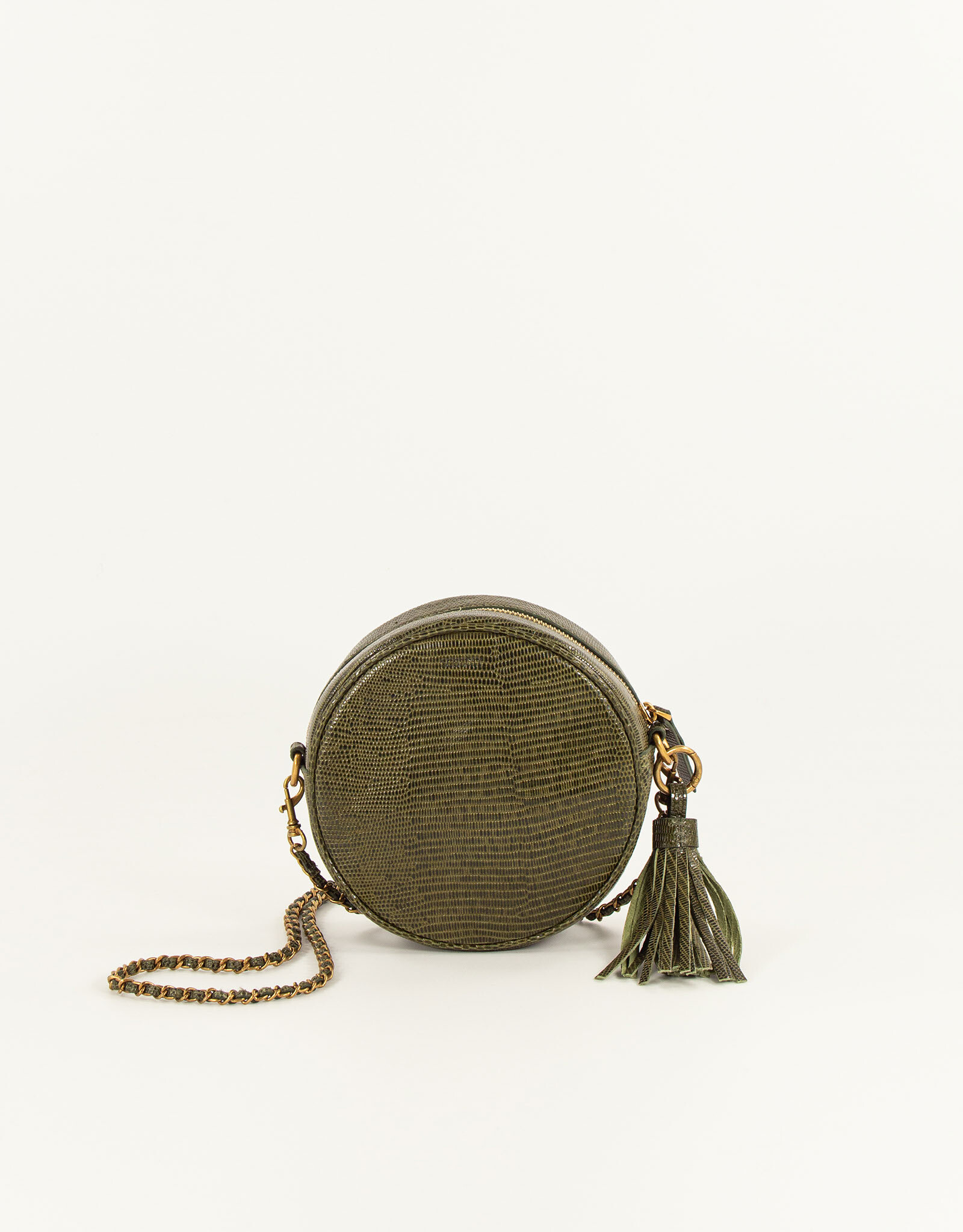 Sessun ROUNDY BAG-Green lezard